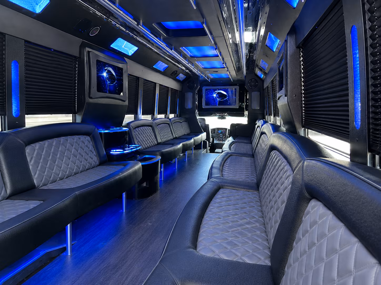 corporate party bus rental