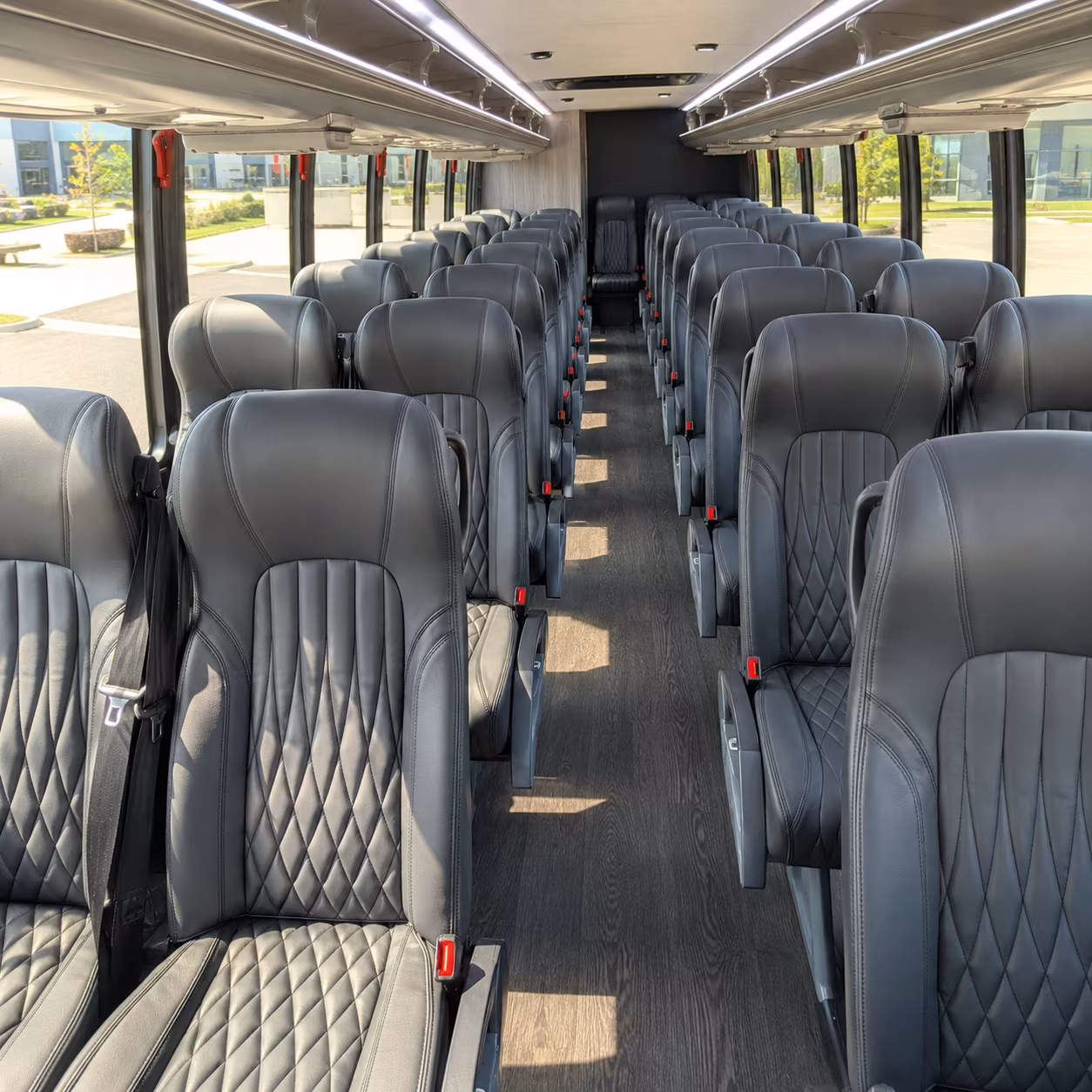 starkville 35 passenger minibus interior
