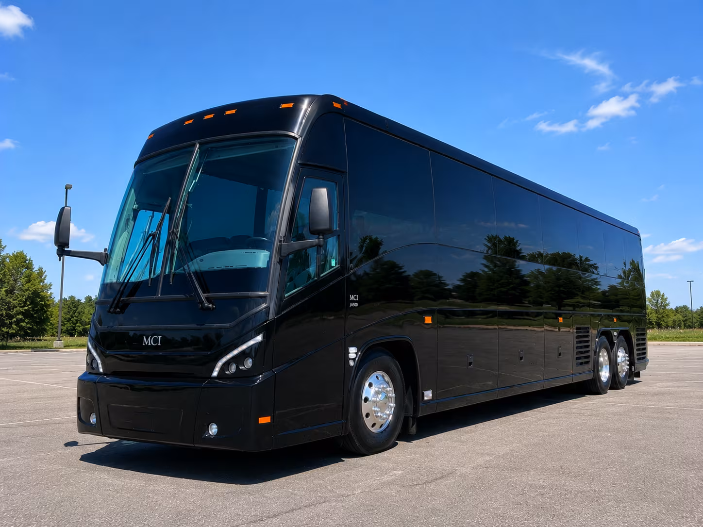 starkville 56 passenger charter bus